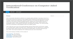 Desktop Screenshot of cavconference.org